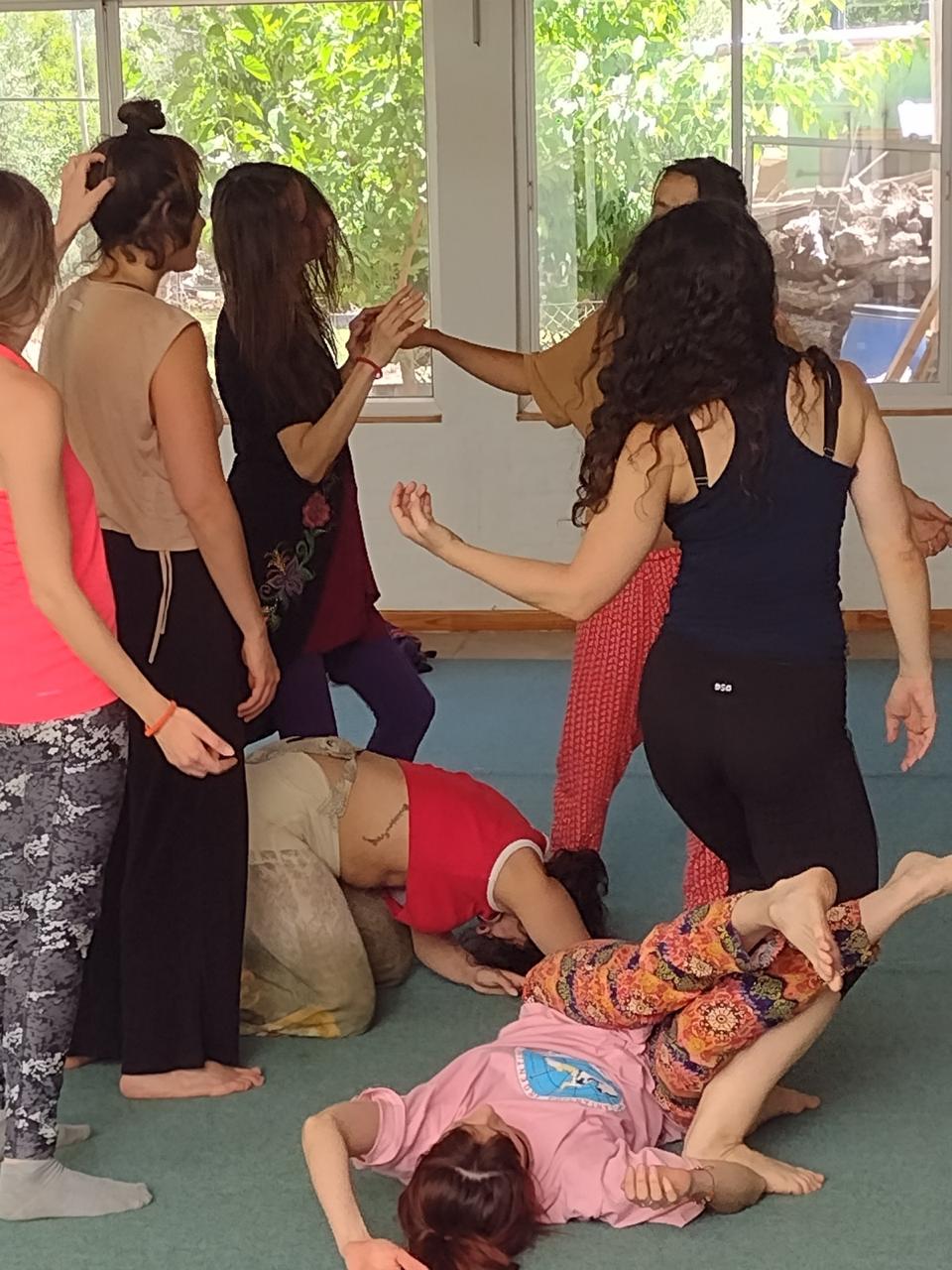 Clase grupal de Ser en el Cuerpo